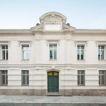 Façade du collège après travaux